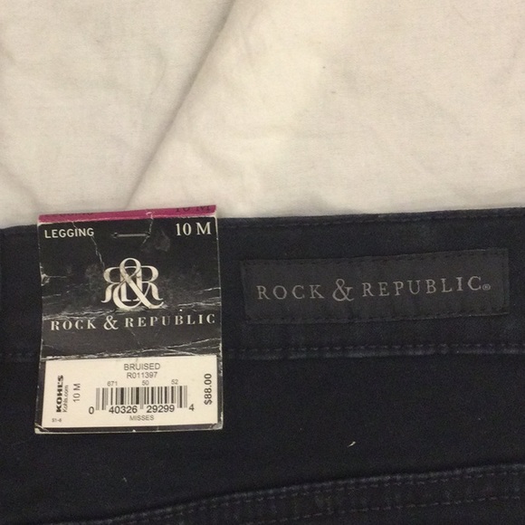 Rock & Republic Kylie Legging Jeans Size 10M New with Tags - Picture 1 of 8